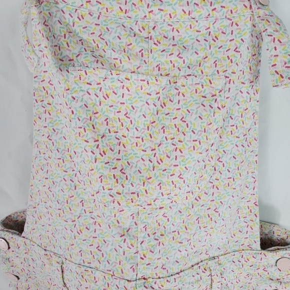 Art Class Sprinkles overall shorts for girls Size XL - Picture 3 of 8